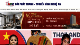 What Truyenhinhnghean.vn website looked like in 2022 (1 year ago)