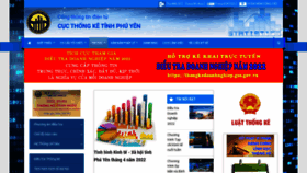 What Thongkephuyen.gov.vn website looked like in 2022 (1 year ago)
