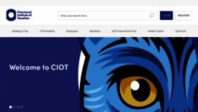What Tax.org.uk website looked like in 2022 (3 years ago)