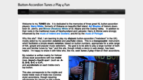 What Tunes2play4fun.com website looked like in 2022 (1 year ago)