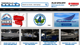 What Townsvillemarine.com.au website looked like in 2022 (1 year ago)