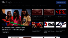 What Theeagle.com website looked like in 2022 (1 year ago)