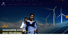 What Tatapower.com website looked like in 2022 (1 year ago)