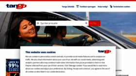 What Tango.nl website looked like in 2022 (1 year ago)