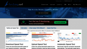 What Testmy.net website looked like in 2022 (1 year ago)