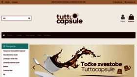 What Tuttocapsule.si website looked like in 2022 (1 year ago)