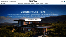 What Truoba.com website looked like in 2022 (1 year ago)