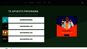 What Te-apuesto.pe website looked like in 2022 (1 year ago)