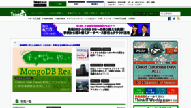 What Thinkit.co.jp website looked like in 2022 (1 year ago)