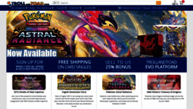 What Trollandtoad.com website looked like in 2022 (3 years ago)
