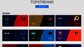 What Topstreams.info website looked like in 2022 (1 year ago)