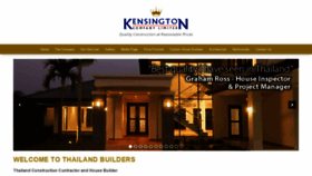 What Thailandbuilders.com website looked like in 2022 (1 year ago)