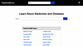 What Tabletwise.net website looked like in 2022 (4 years ago)