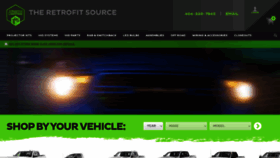 What Theretrofitsource.com website looked like in 2022 (1 year ago)