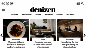 What Thedenizen.co.nz website looked like in 2022 (4 years ago)
