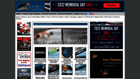 What Tackletour.com website looked like in 2022 (1 year ago)