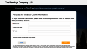 What Trgclaimsinfo.com website looked like in 2022 (3 years ago)