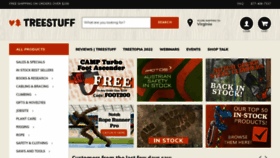 What Treestuff.com website looked like in 2022 (3 years ago)