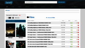 What Torrent9.pw website looked like in 2022 (1 year ago)