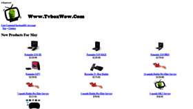 What Tvboxwow.com website looked like in 2022 (1 year ago)