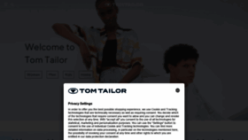 What Tom-tailor.eu website looked like in 2022 (1 year ago)