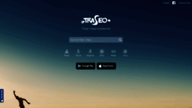What Traseo.pl website looked like in 2022 (1 year ago)