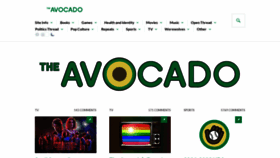 What The-avocado.org website looked like in 2022 (3 years ago)