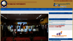 What Tumkuruniversity.ac.in website looked like in 2022 (1 year ago)