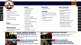 What Trakya.edu.tr website looked like in 2022 (1 year ago)