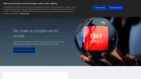 What Tmf-group.com website looked like in 2022 (1 year ago)