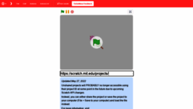 What Turbowarp.org website looked like in 2022 (4 years ago)