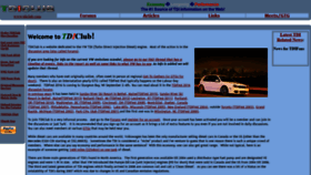 What Tdiclub.com website looked like in 2022 (1 year ago)