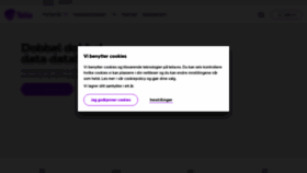 What Telia.no website looked like in 2022 (1 year ago)