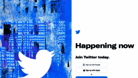 What Twitterinc.com website looked like in 2022 (1 year ago)