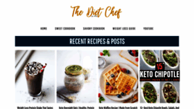 What Thedietchefs.com website looked like in 2022 (1 year ago)