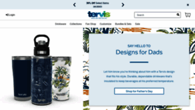 What Tervis.com website looked like in 2022 (1 year ago)