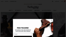 What Theshoemart.com website looked like in 2022 (1 year ago)