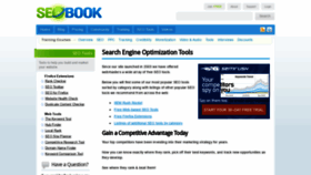 What Tools.seobook.com website looked like in 2022 (1 year ago)