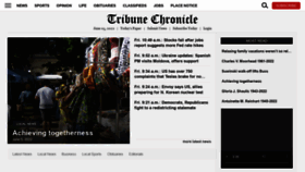 What Tribtoday.com website looked like in 2022 (3 years ago)
