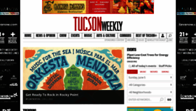 What Tucsonweekly.com website looked like in 2022 (1 year ago)