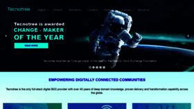What Tecnotree.com website looked like in 2022 (1 year ago)