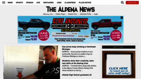 What Thealpenanews.com website looked like in 2022 (1 year ago)