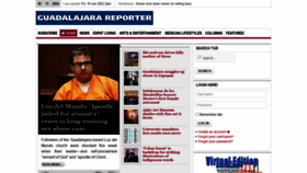 What Theguadalajarareporter.net website looked like in 2022 (1 year ago)