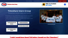 What Tug2.com website looked like in 2022 (1 year ago)