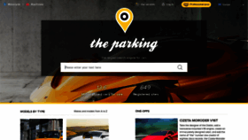 What Theparking.eu website looked like in 2022 (1 year ago)