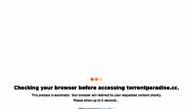 What Torrentparadise.cc website looked like in 2022 (3 years ago)