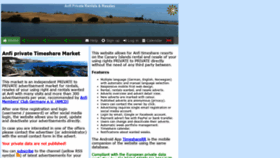 What Timeshare-markt.de website looked like in 2022 (1 year ago)