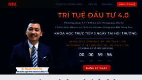 What Trituedautu.net website looked like in 2022 (1 year ago)