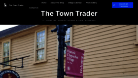 What Thetowntrader.com website looked like in 2022 (1 year ago)