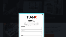 What Turn5.com website looked like in 2022 (1 year ago)